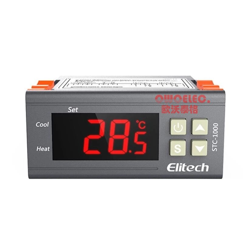 Elitech stc -1000 110v termostat temperaturkontroll inkubator akvarium kjølekjede