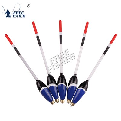 5 pcs/set Fishing Floating Float Bobber Cork Floats Kit Glow Balsa Wood Fishing Tackle Tools Pesca: Style 1