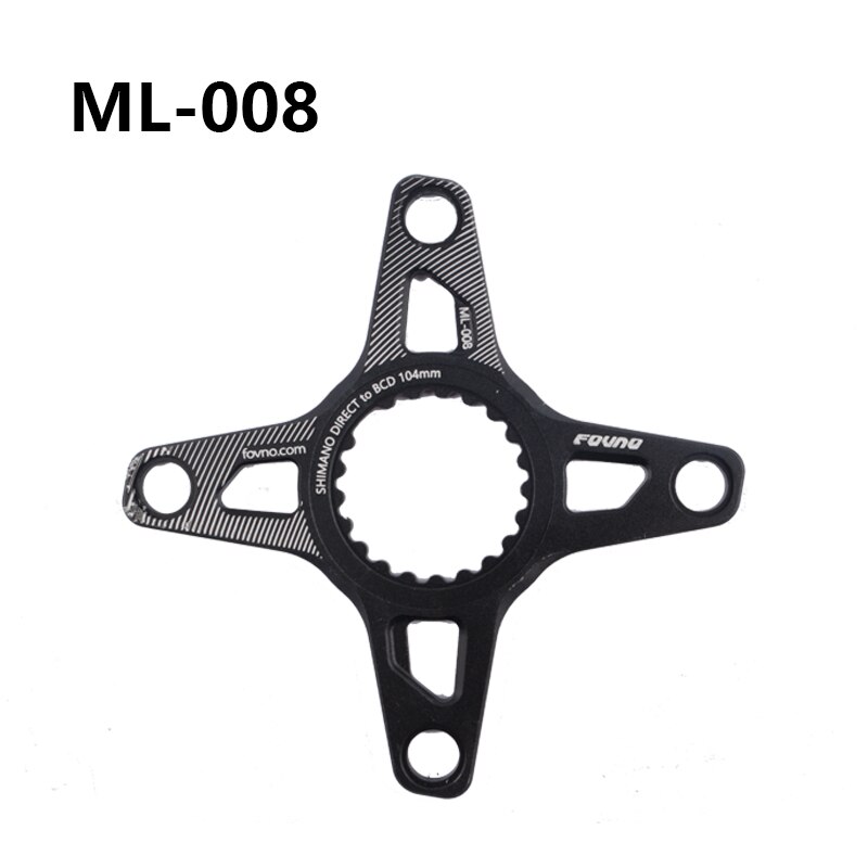 FOVNO Disk Grab Chainring Adapter Spider Converter ML-008/ML-018 104bcd GXP RL-218/RL-228 110bcd 12s 12 Speed Chainring: ML-008 104bcd