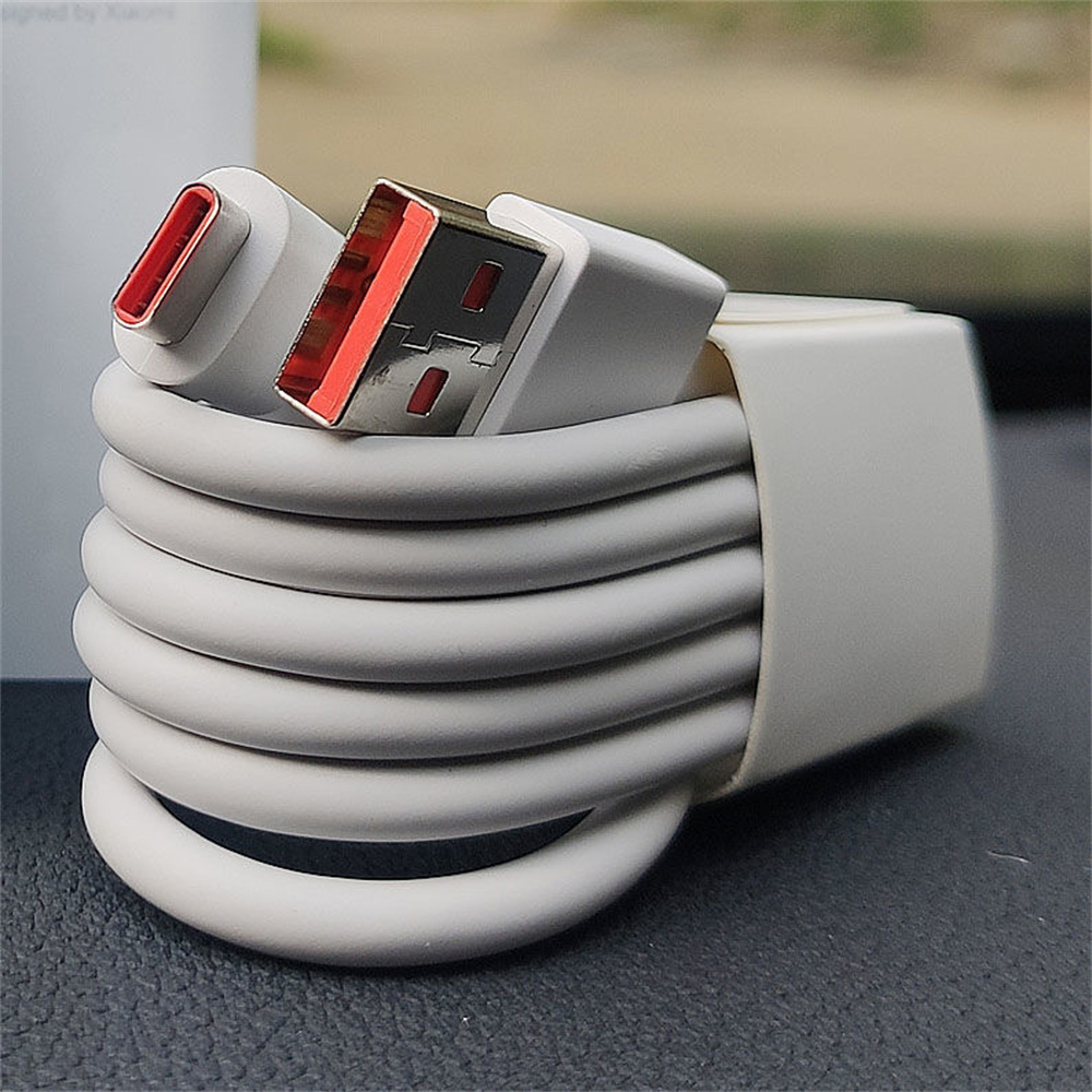 6a originale xiaomi turbo-ladekabel 120w 67w usb type c ladekabel til  mi 14 13 12s poco  x3 x4 pro redmi Merk 13 pro  k50 pro+