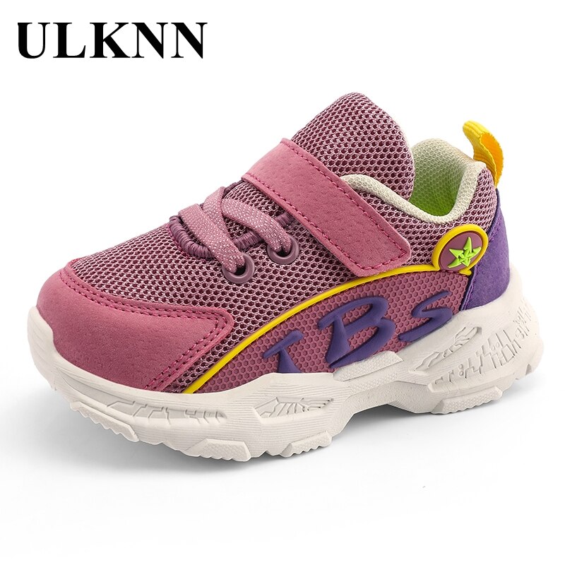 Ulknn baby walking funktionella skor barn småbarn skor baby 1-2-3 år gammal pojke lätt enkel nät mjuk botten unisex