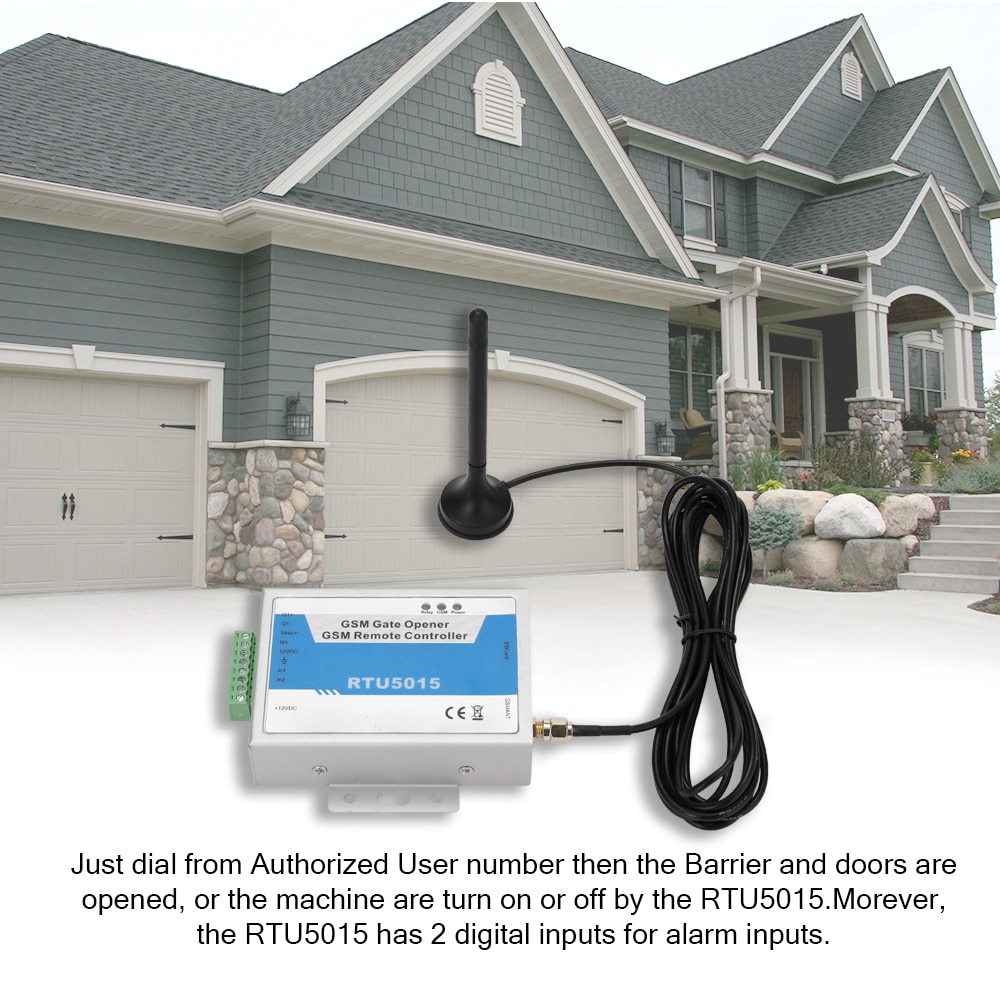 RTU5015 Verbeterde RTU5024 GSM Gate Deuropener Ope... Grandado