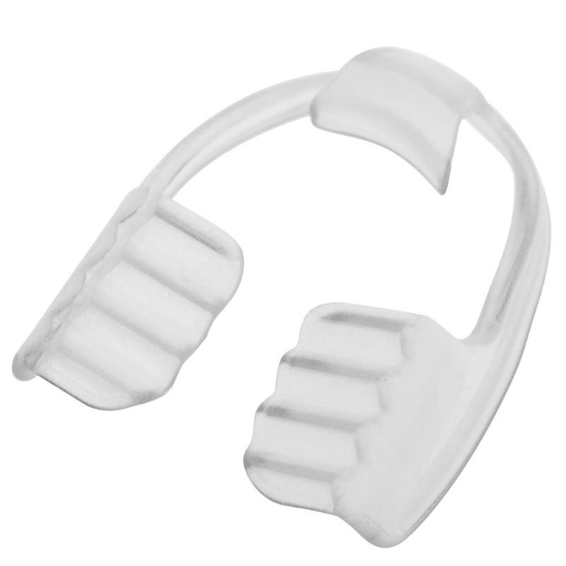 Silikon anti snarkning bruxism munskydd sömn munskydd skena knyta boxning sporttandskydd