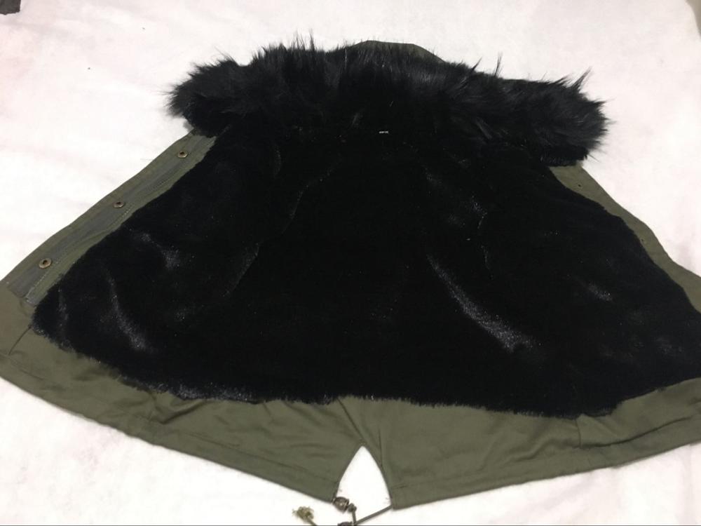 Neue Mädchen Winter Mädchen Jacken Für Jungen Mantel Mit Kapuze Faux Pelz Kinder Parkas Casual Dicke Warme Baby Kinder Kleidung Oberbekleidung: black fur / 3T