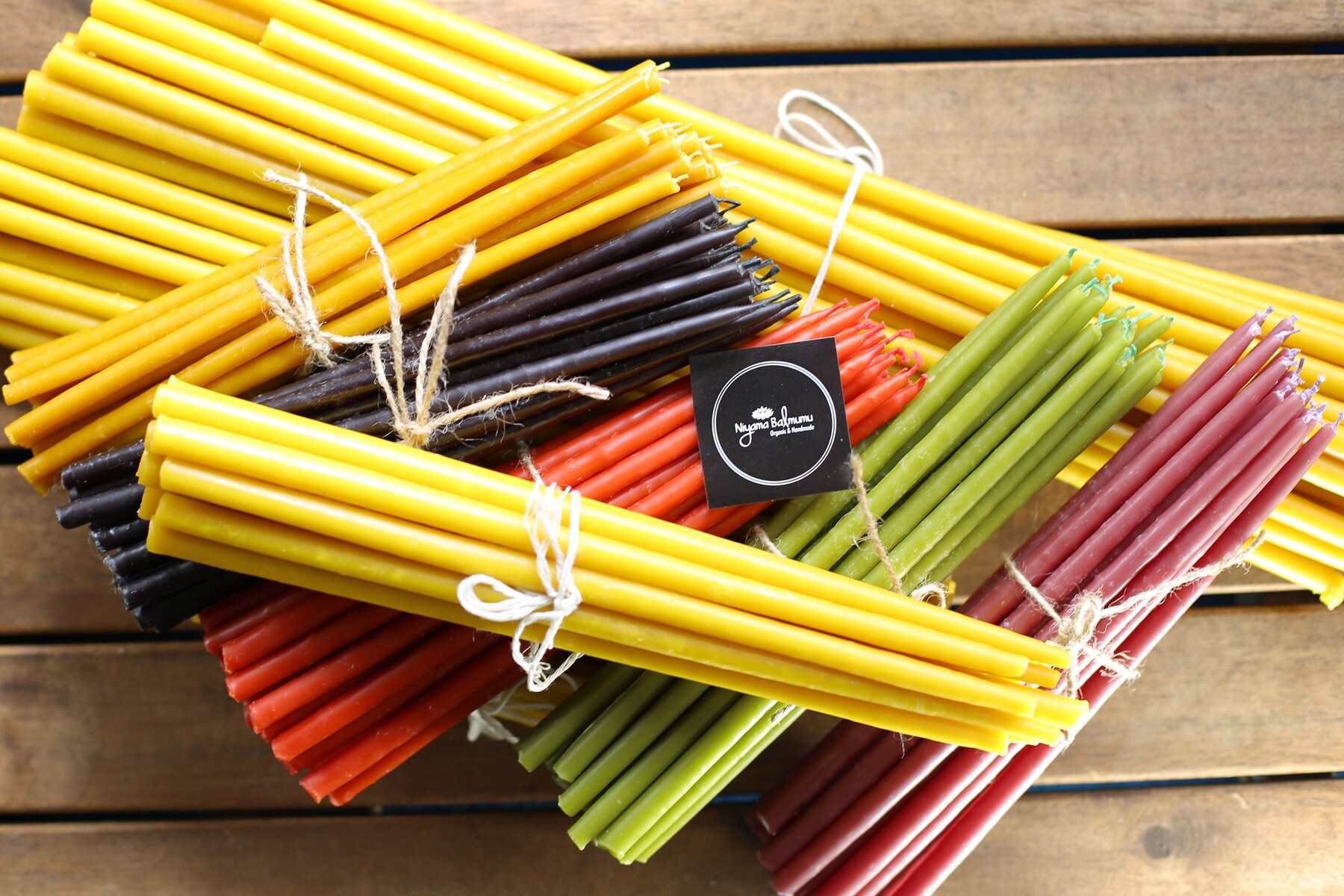 Church candle wax handmade wish wax ceremonial candle 10 pcs 28 cm