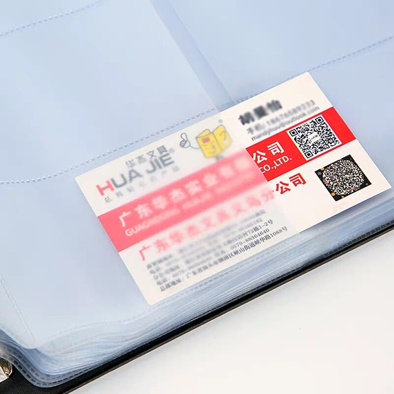 Grote Capaciteit 360 Kaarten Business Naam Card Album Boek Kaart Collectie Kaarthouder Schilderen Postkaarten Creatieve Boek Id Houder