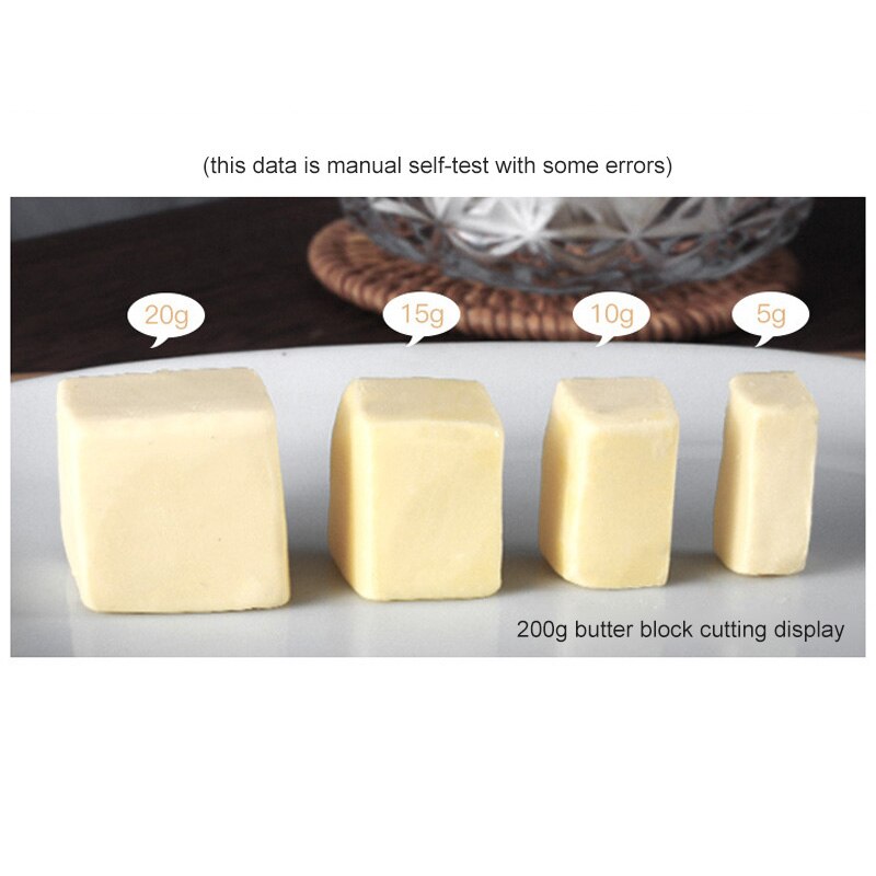 Boter Verzegelde Doos Snijden Set Transparante Grote Capaciteit Lage Temperaturen Koelkast Opslag Brede Mond Kaas Doos