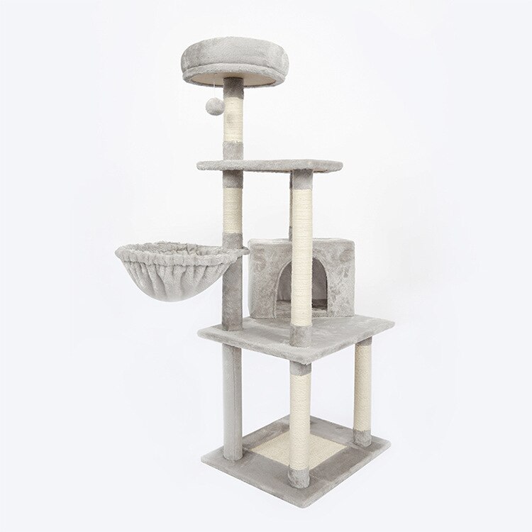 Cat Scratching Post Climbing Tree Cats Funny Toy Tree Scratcher Activity Protecting Furniture Pet House Cat Kitten Furniture: Default Title