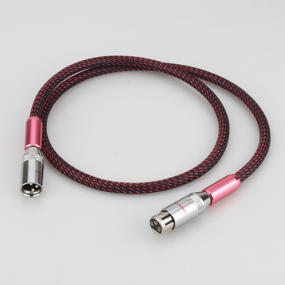 Audiocrast aes/ebu digital lydkabel sølvbalansert xlr plugg pre amp hifi  a10