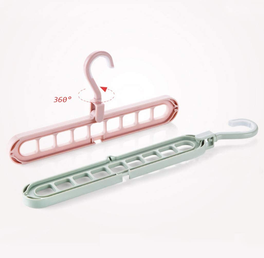 Clothes Pole Multi-Port Support Circle Clothes Hanger Clothes Drying Rack Multifunction Clothes Closet Organize Hook