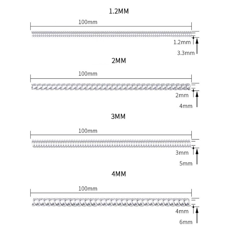 12 Pack 4 Sizes Spiral Tightener Ring Size Adjuster For Loose Ring Jewelry GuardInc