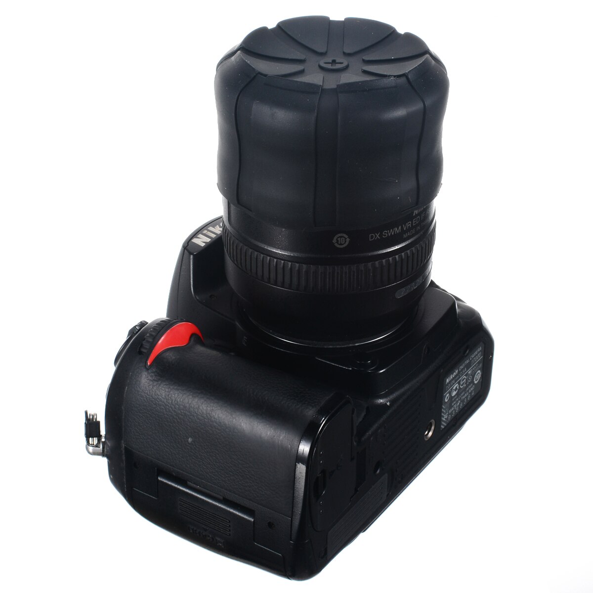 Vandtæt silikone universal objektivdæksel til 60-110mm dslr kameralinser