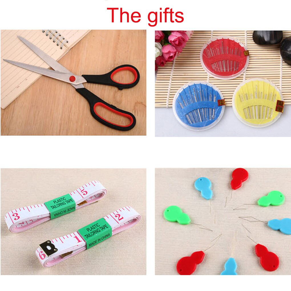 39Pcs Color Random Sewing Thread Polyester Sewing Thread Spool Set DIY Manual Embroidery Tools