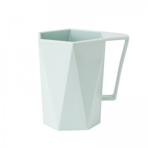 Tazas de plástico reutilizables para café, zumo de leche, té, 1 unidad: Green