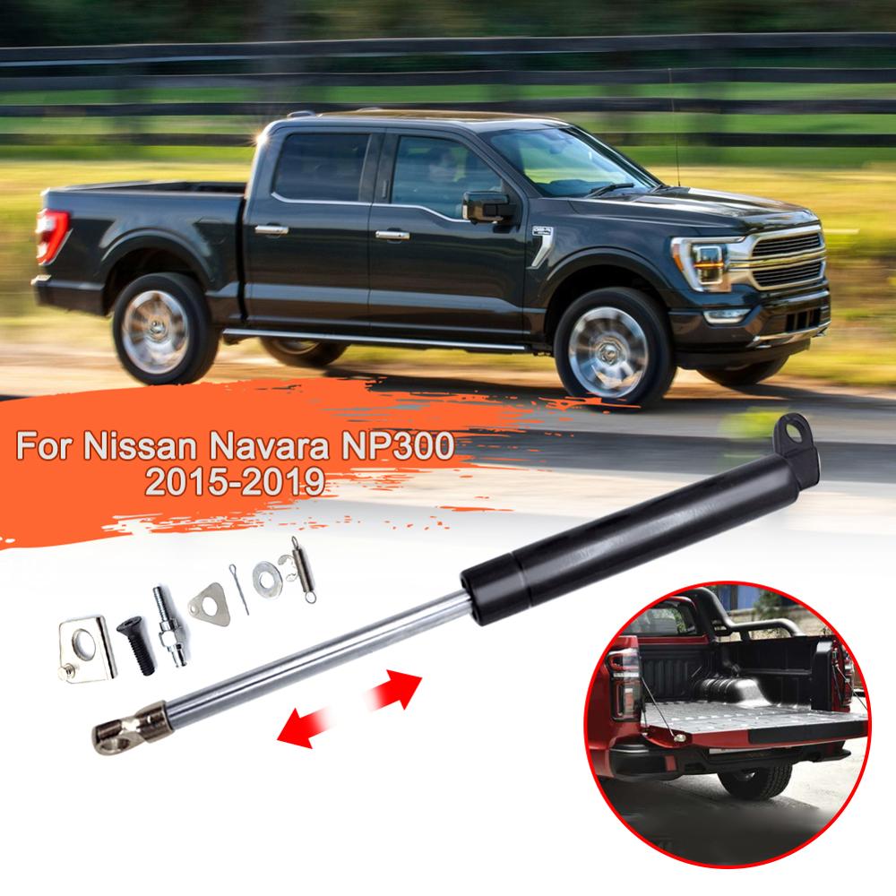 Tailgate Kit Boot Gas Spring Shock Lift Struts Support Easy Slow Down For Nissan Navara NP300 Rear Trunk Gas Strut