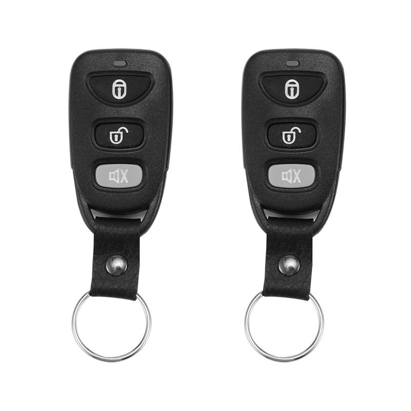 Universele Auto Auto Radio Centrale Deurvergrendeling 4-deur Complete Set met Afstandsbediening