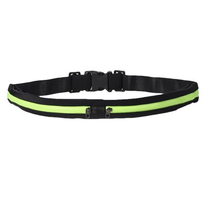 Aokali Sporttas Outdoor Elasticiteit mannen en vrouwen Fitness Running Portemonnee Anti-diefstal Waterdichte Onzichtbare Mobiele Riem: Double3