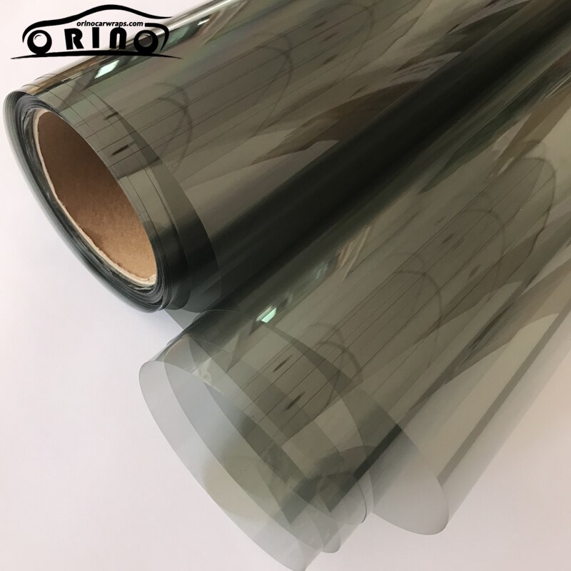 50cmx300cm Gray Car Window Tint Film Glass VLT 70% 2PLY Car Auto House Commercial Decorative Film Privacy Window Tint