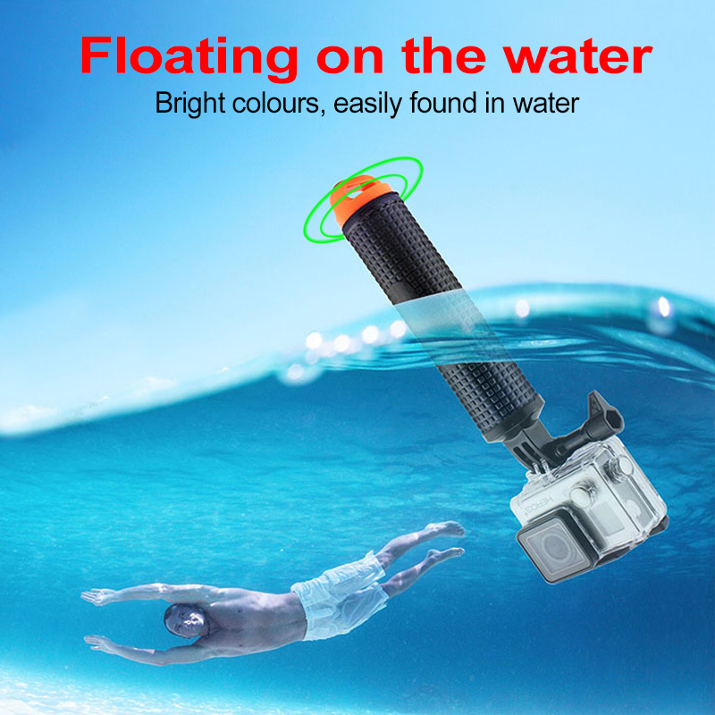 Floating Hand Grip Handle Diving Stick For GoPro Camera Hero 4 3+ Water Sport Cameras Handler Mount Accessories