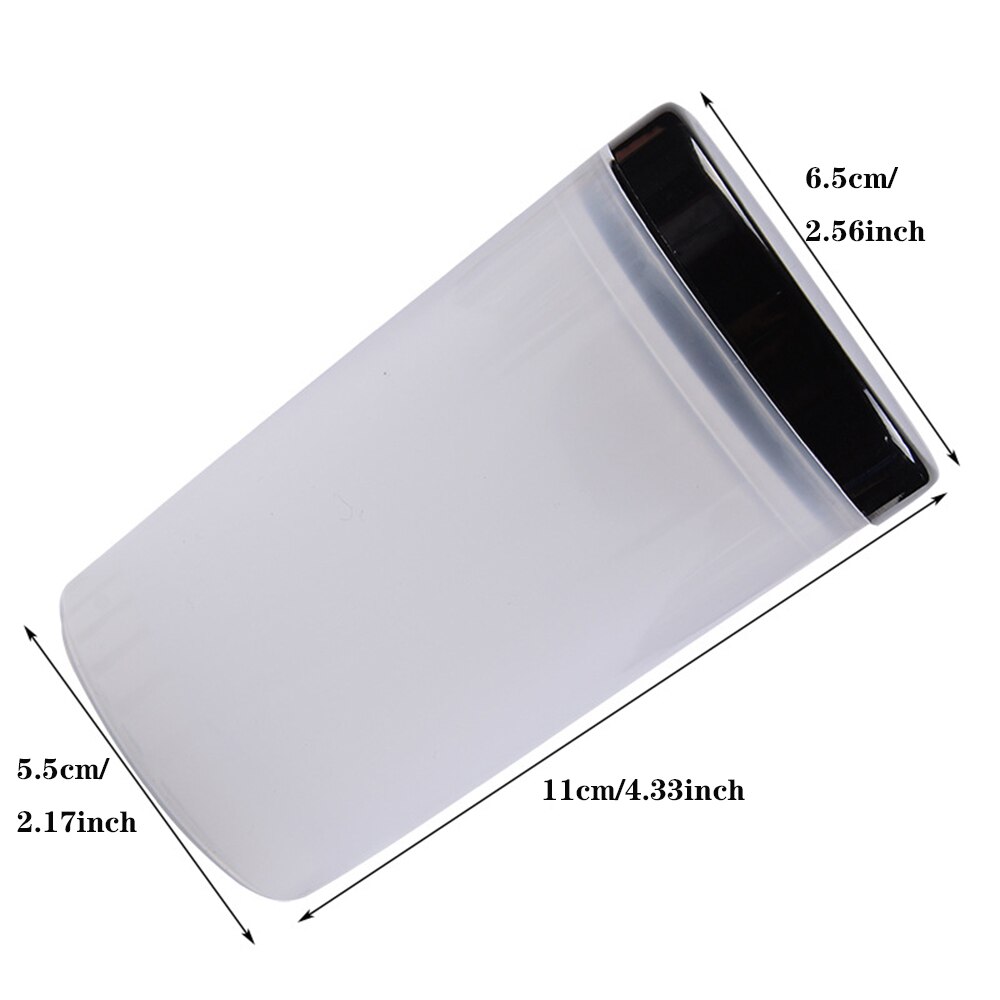 1Pc Uv Acryl Gel Pen Cleanser Cup Nail Art Make-Up Borstel Soaker Fles Polish Remover Container Cup Lege houder