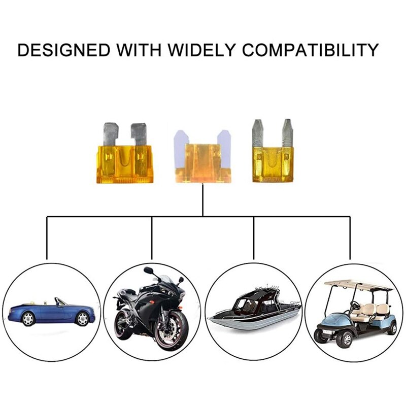 3 Soorten Add-A-Circuit Adapter & Zekering Kit - Fuse Tap Zekeringhouder Met Zekering Voor Auto 'S vrachtwagens Boten