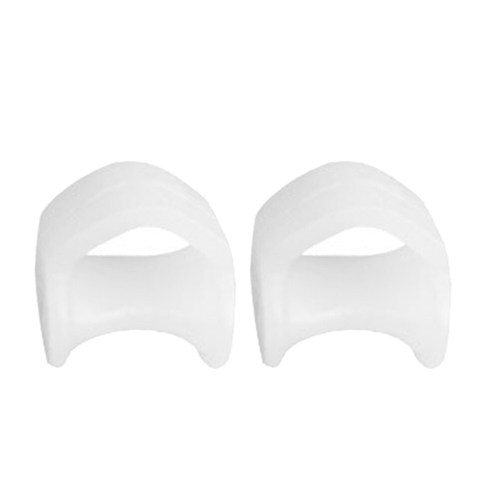 1 Paar Kleine Teen Duim Voor Dagelijks Gebruik Siliconengel Toe Bunion Guard Voetverzorging Vinger Teen Separator Hallux Valgus teen Afscheiders: Default Title