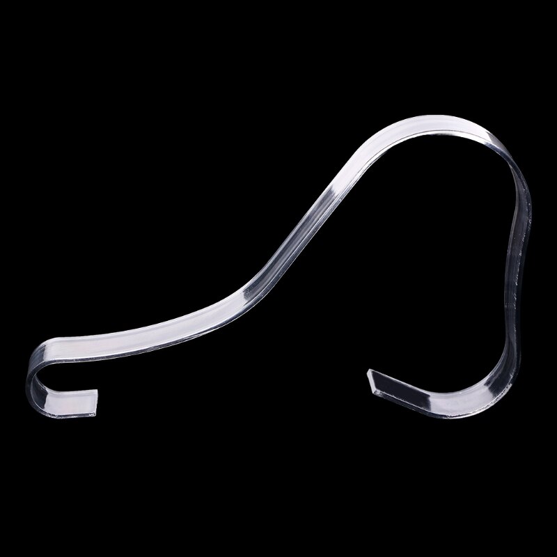 Clear Acrylic Shoes Display Rack Stand Shoes Store Holder Plastic Hanging Hook Q1FE