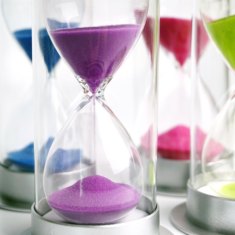 Qianyun 10 Minutes Hourglass Sand Timer For Kitchen School Plastic Hourglass Sandglass Sand Clock Tea Timer Home Decoration