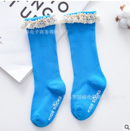 Kinder mädchen nette socken Knie socken Hohe Bogen Knoten Prinzessin Socken Baby Socken Lange Rohr Booties Vertikale Gestreiften sokken meias 0-4Y