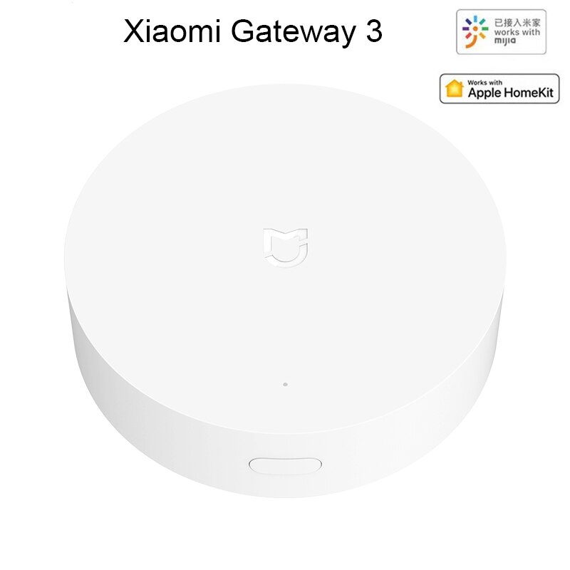 Newest Xiaomi Mijia Multifunctional Gateway ZigBee WIFI Bluetooth Mesh Hub Smart Home Hub Work With Mi Home APP Apple Homekit: For US Plug