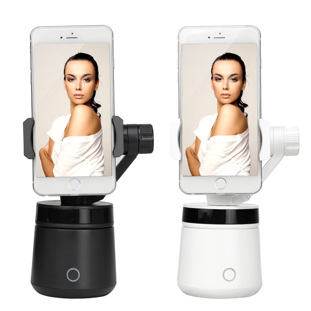 360° Face Tracking Gimbal Stabilizer - Smartphone Holder with Tripod - Bluetooth Remote Control - 1500mAh Battery