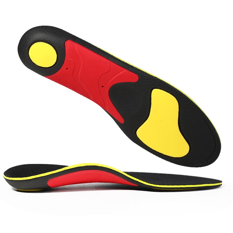 3angni-plantillas ortopédicas de goma EVA para zapatos, plantillas ortopédicas suaves con soporte para ARCO, pies planos, talla libre: US 8-9 280mm