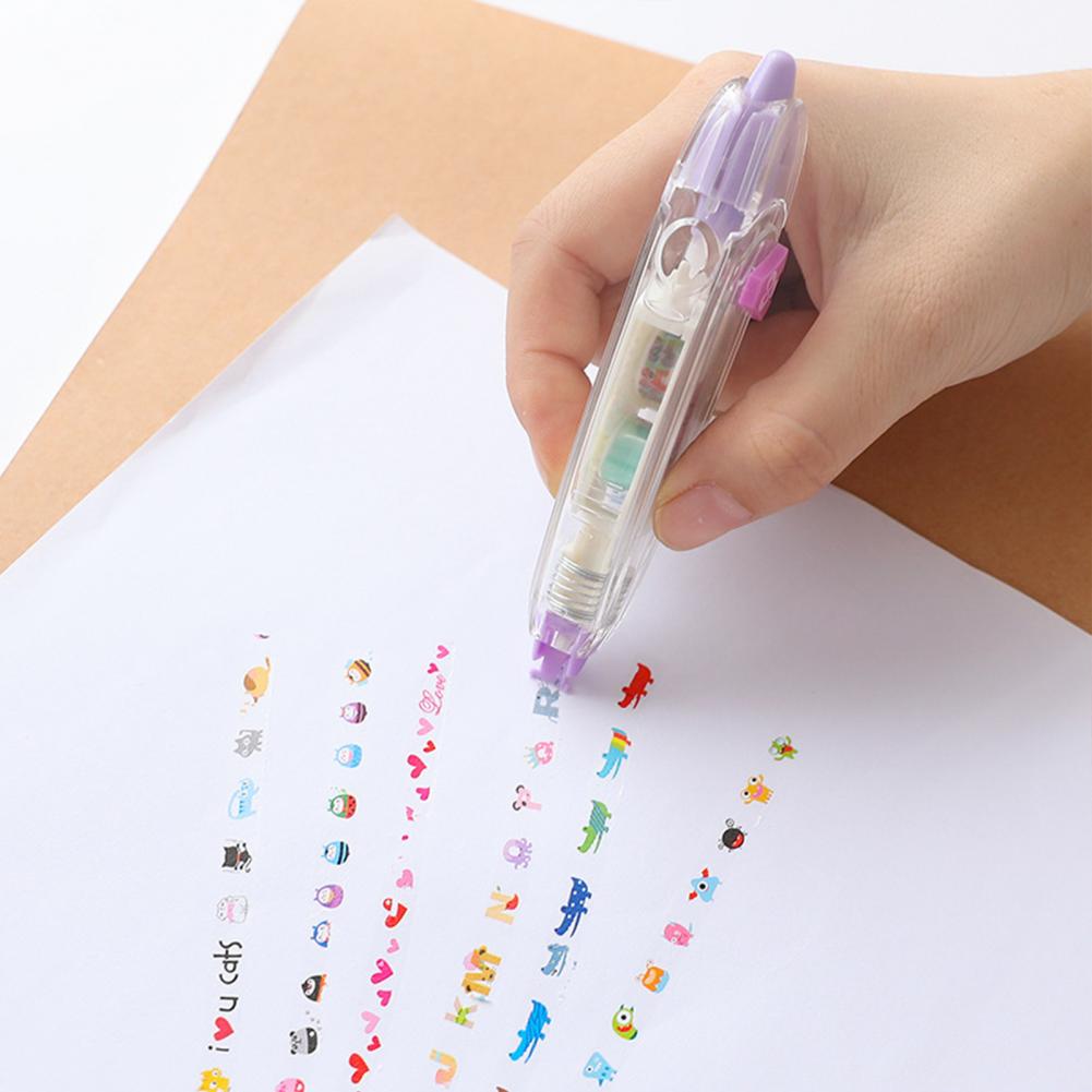 Practical Great Correction School Tape Accessories 12 Styles Correction Eraser Compact for Girl
