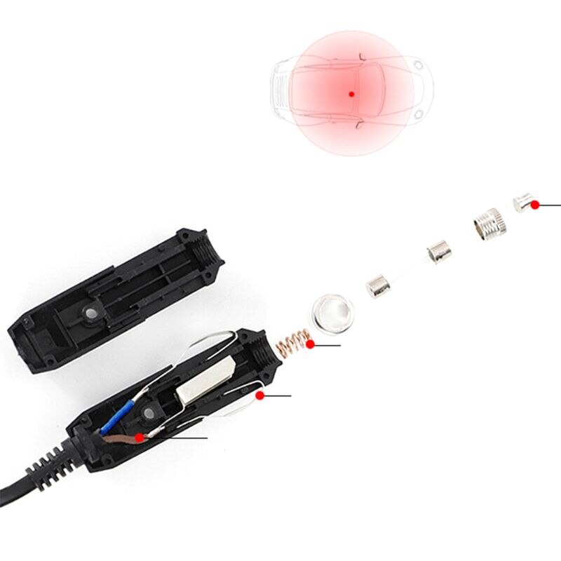 12V DC Air Pump for Electric Intex Inflatable Air Mattress Bed Boat Couch Pool Small Household Air Pump