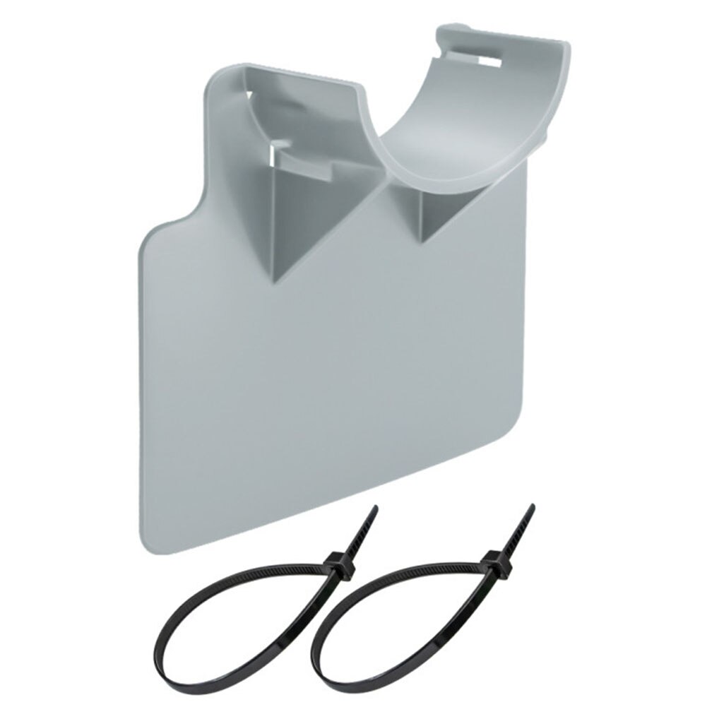 30-38mm Swimming Pool Pipe Fixing Holder Mount Supports for Intex Bestwa Above Ground Hose Outlet Bracket with Cable Tie: Grey