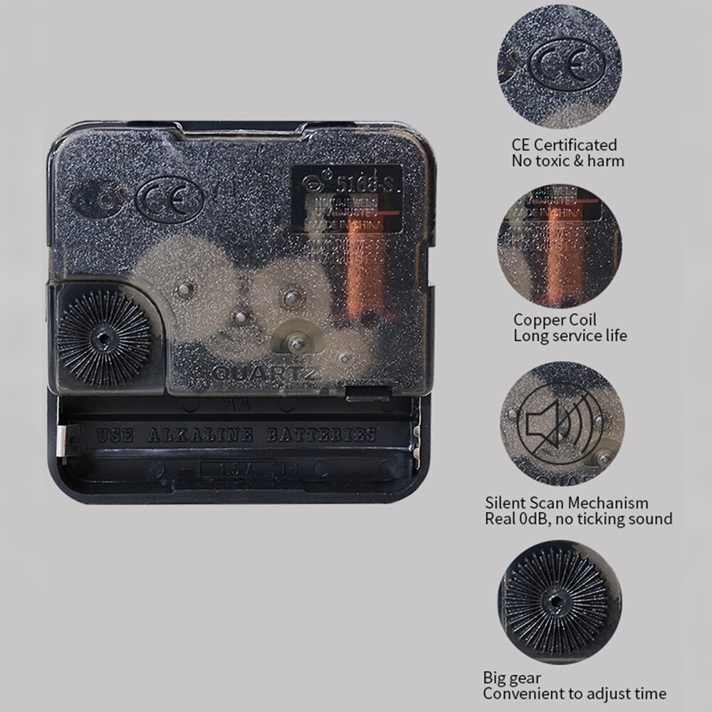 Geometrical Acrylic Digital Wall Clock Modern Silent Quartz Clockwork Decorative Large 3D Clock on the Wall Home Decor