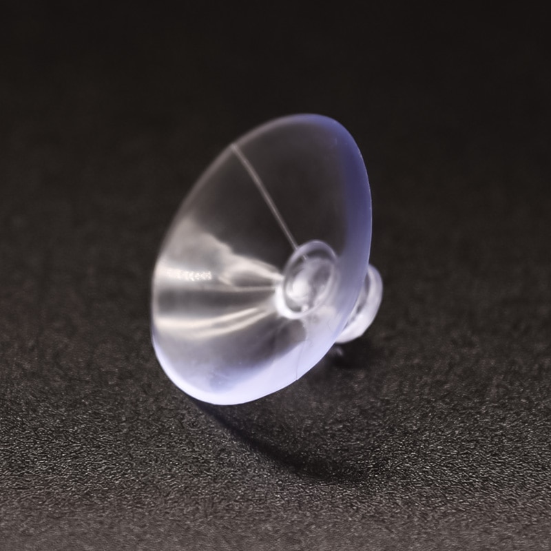 ABSF 100Pcs 40Mm Clear Suction Cup Sucker Mushroom Head Suction Cup Suction