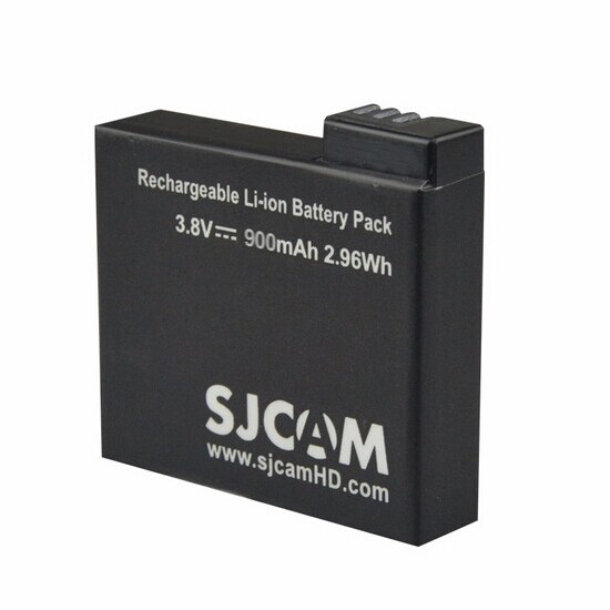 100% originele sjcam m20 900 mah backup oplaadbare li-on batterij en lader accessoires voor sjcam m20 2 k wifi sport camera dv