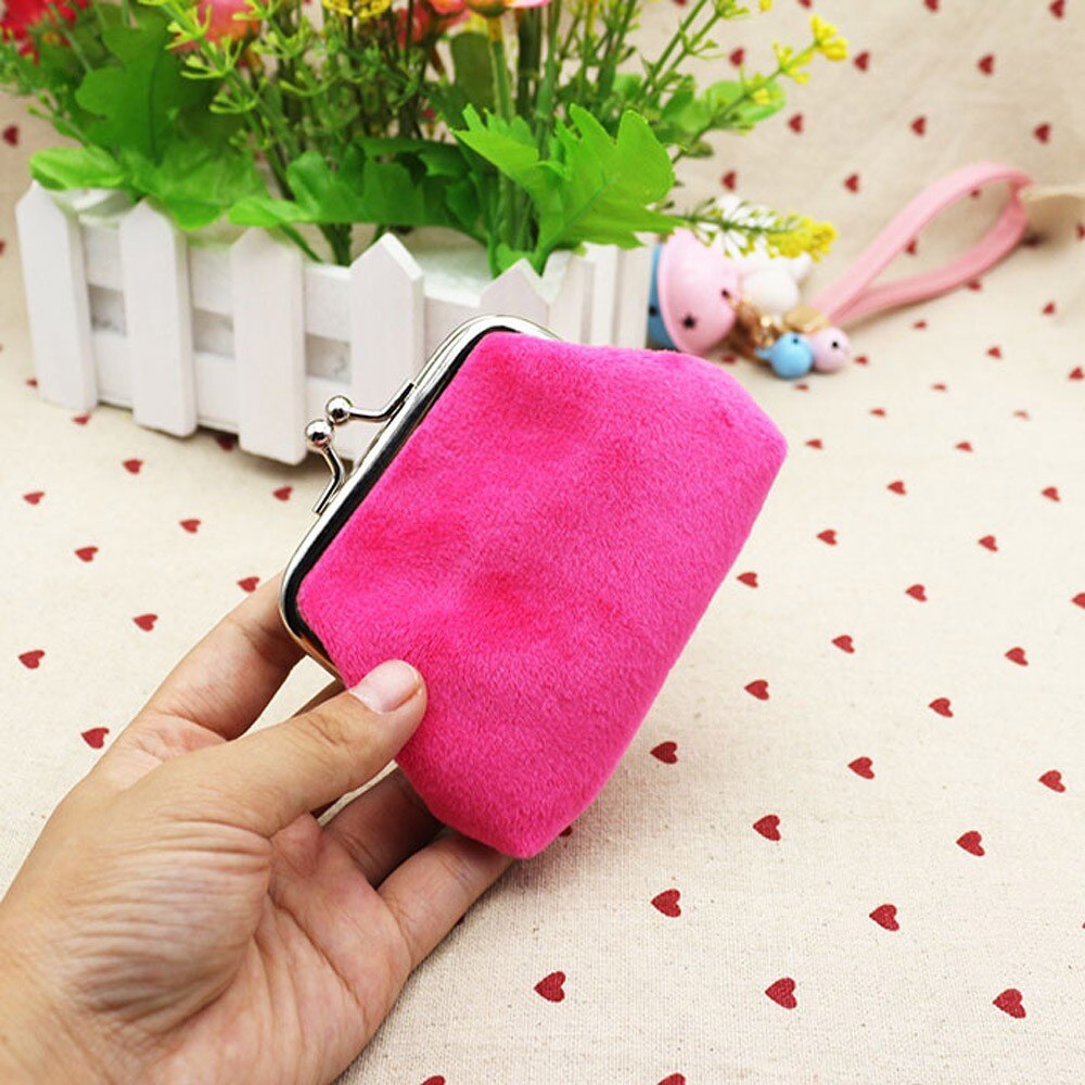 Womens Corduroy Small Wallet Holder Coin Purse Clutch Handbag Bag Mini Pouch Corduroy Hasp Sold: 4