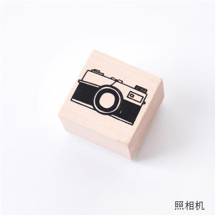 Vintage cute food Coffee plants stamp DIY wooden rubber stamps for scrapbooking stationery scrapbooking standard stamp 3x3cm