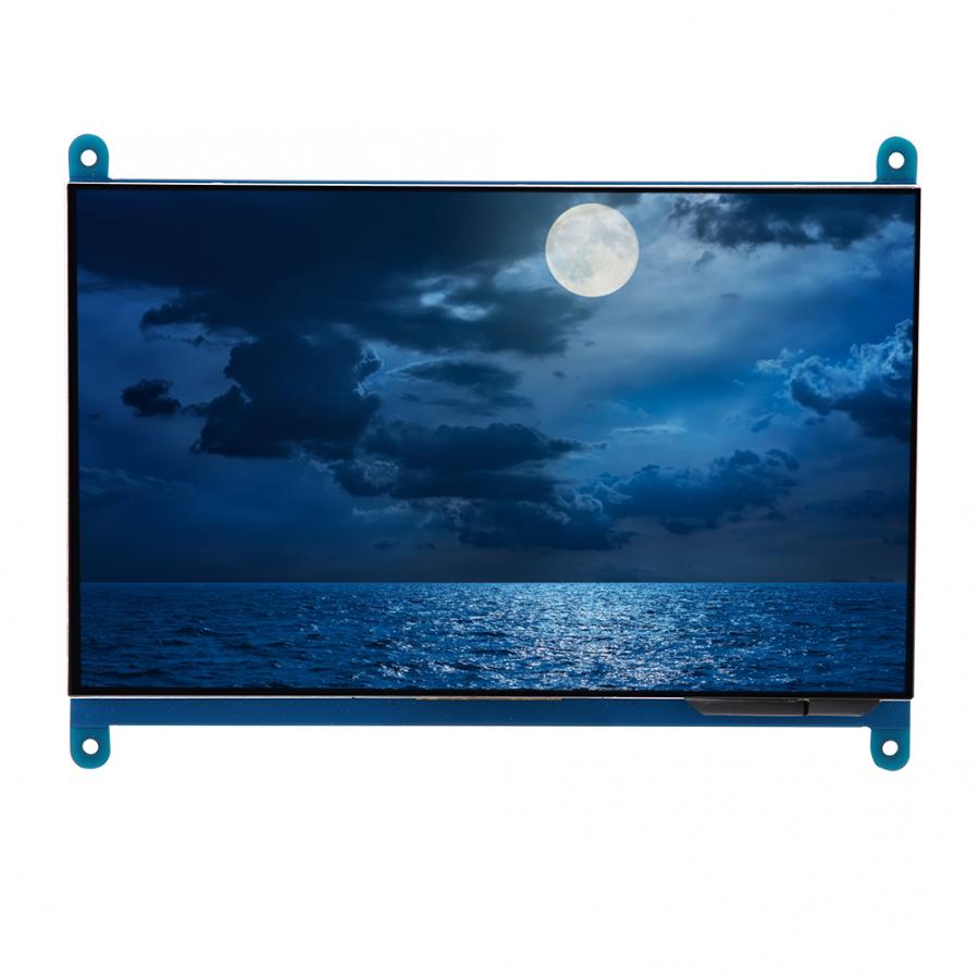 7 Inch Full View LCD IPS Touch Screen for Raspberry Pi 1024*600 HD HDMI Display Capacitive Monitor 5-Point Touch Control