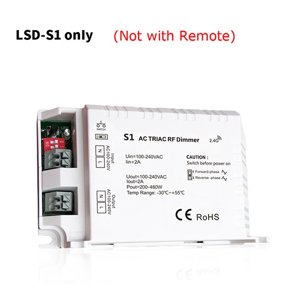 2,4g T21/T22/T24/T25 4 Zone Clever berühren Tafel fernbedienung LED Dimmer dimmen/RGB /RGBW/RGB + CCT Helligkeit LED Regler für LED streifen: LSD-S1 nur