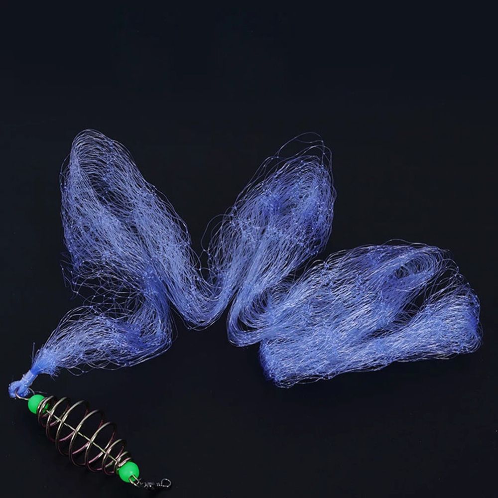 Thread Net Fishing Net High-carbon Steel Luminous Bead Cast Gill Nets Blue Green Copper Shoal Netting Fish