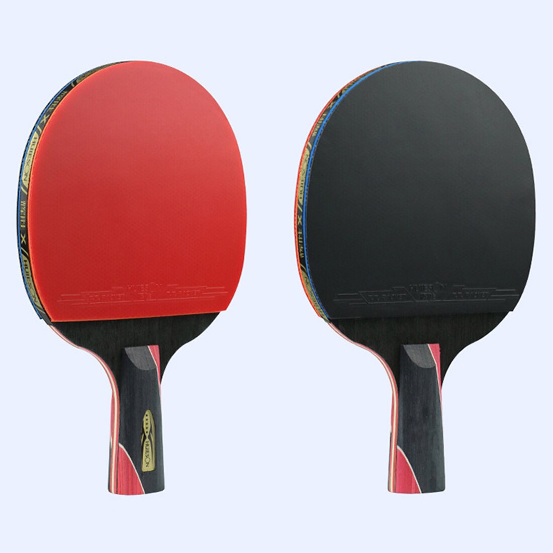 Single Professionele Training Lichtgewicht Carbon Fiber Tafeltennis Bat Racket Ping Pong Paddle Praktijk