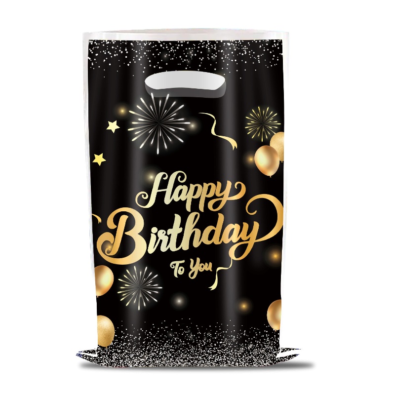 30th 40th 50th bursdagsfestpynt for menn og kvinner svart og gull festutstyr sett servise tallerkener kopper servietter duk: Hvit