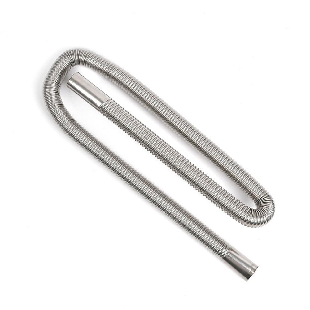 60cm 100cm 120cm 150cm 200cm 250cm 300cm Air Parking Heater Steel Exhaust Pipe Tube Gas Vent Hose Car Truck VAN