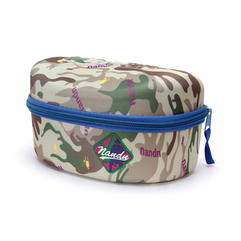 Unisex brilleæske solbriller ski snowboard briller ski briller maske spejl beskyttende hård boks 5 farver