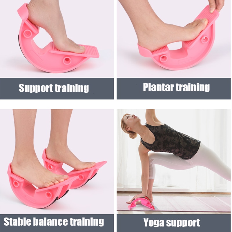 Fodbårer vippeankel ankelstrækbræt til achilles tendinitis muskel kalvstræk yoga fitness sportsmassage auxiliaryboard