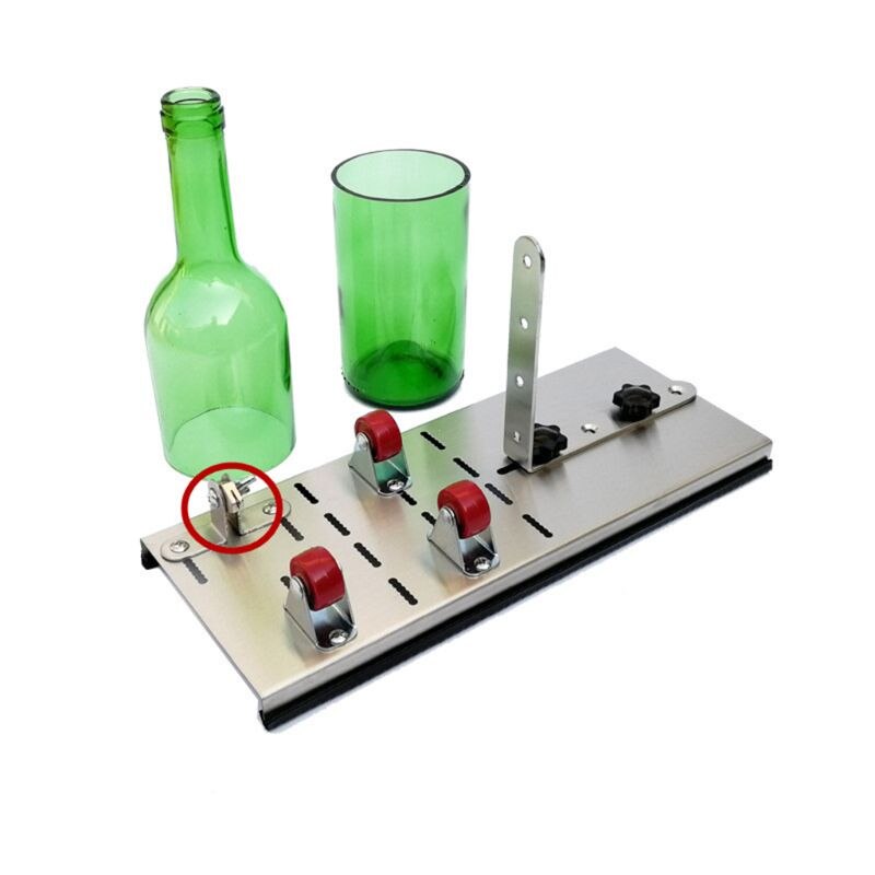 2 stk vinflaske skæreværktøj udskiftning af skærehoved til glasskærer værktøj