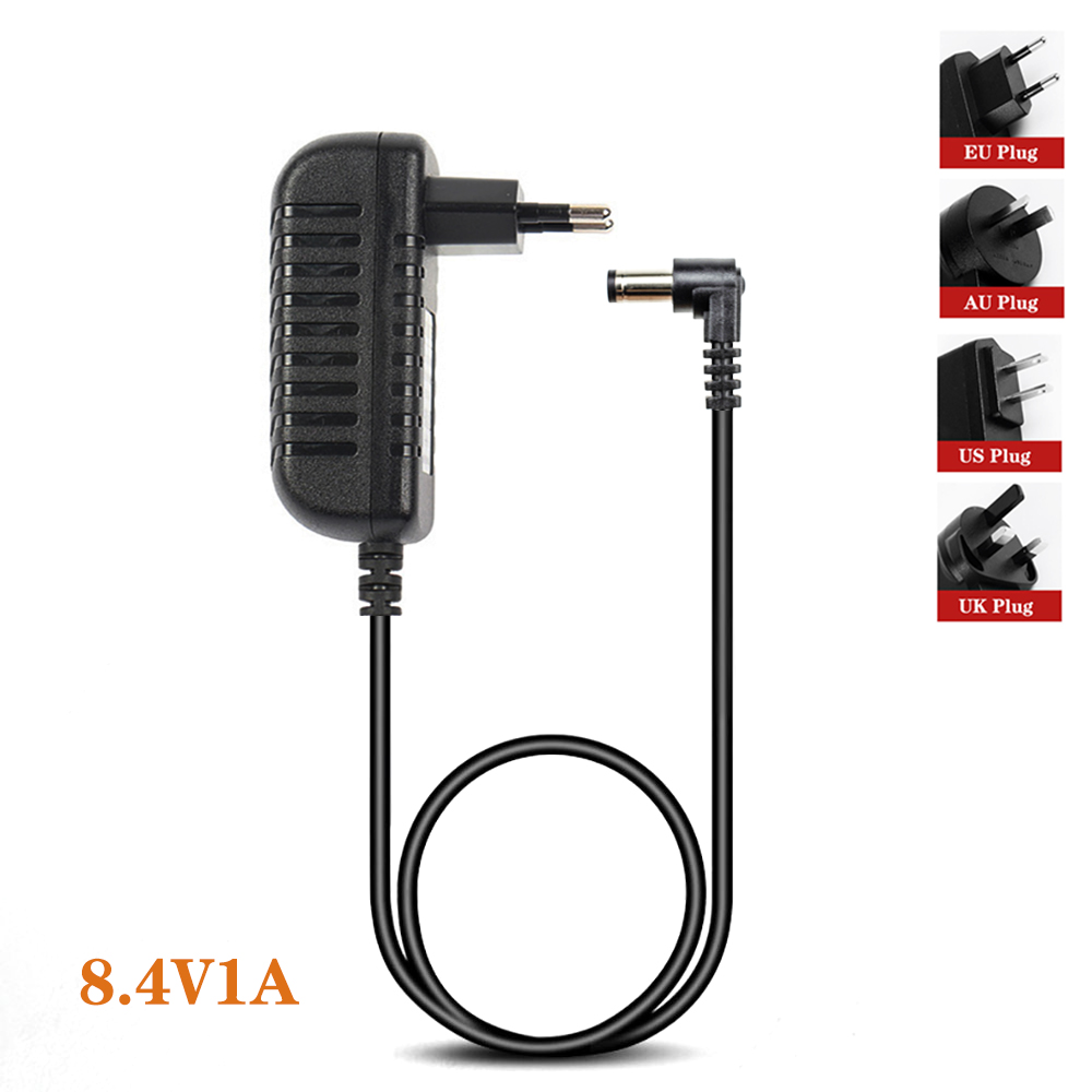 4.2V 8.4V 12.6V 16.8V 21V 25.2V 29.4V 1A 2A 3A 18650 Lithium Battery Charger for Lithium Battery Pack 90 Degree Elbow: Gold / US